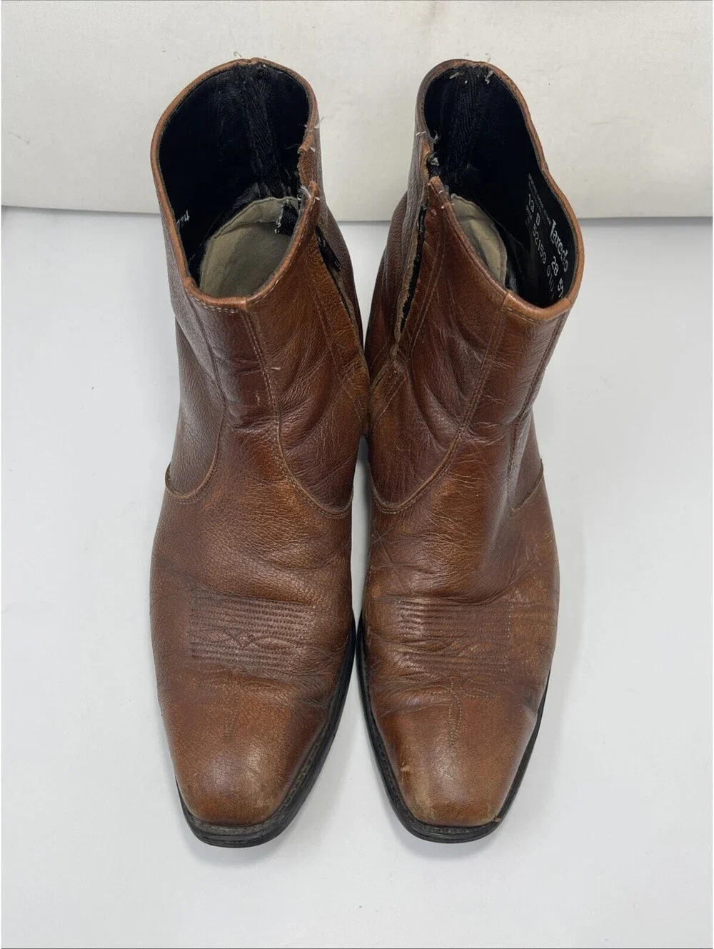 Laredo 5724 Men's Size 13 D Brown Leather Cowboy Western Boots Made In USA